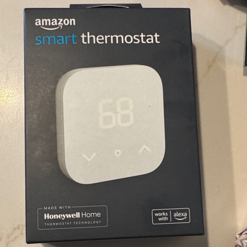Amazon Smart Thermostat with Honeywell Technology - White